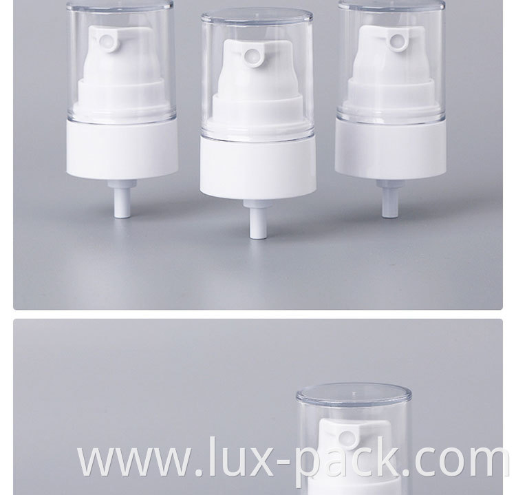 50ml glass bottle with cream pump airless pump bottles cream jars for thick cream pump dispenser